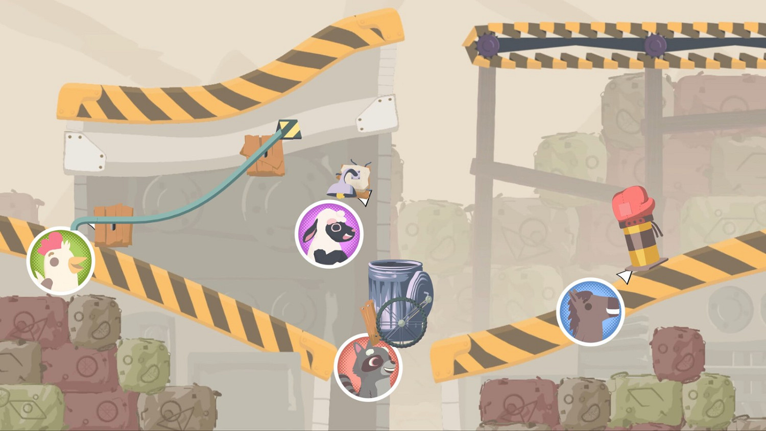 競速派對遊戲《Ultimate Sheep Raccoon》Steam頁面 明年發售