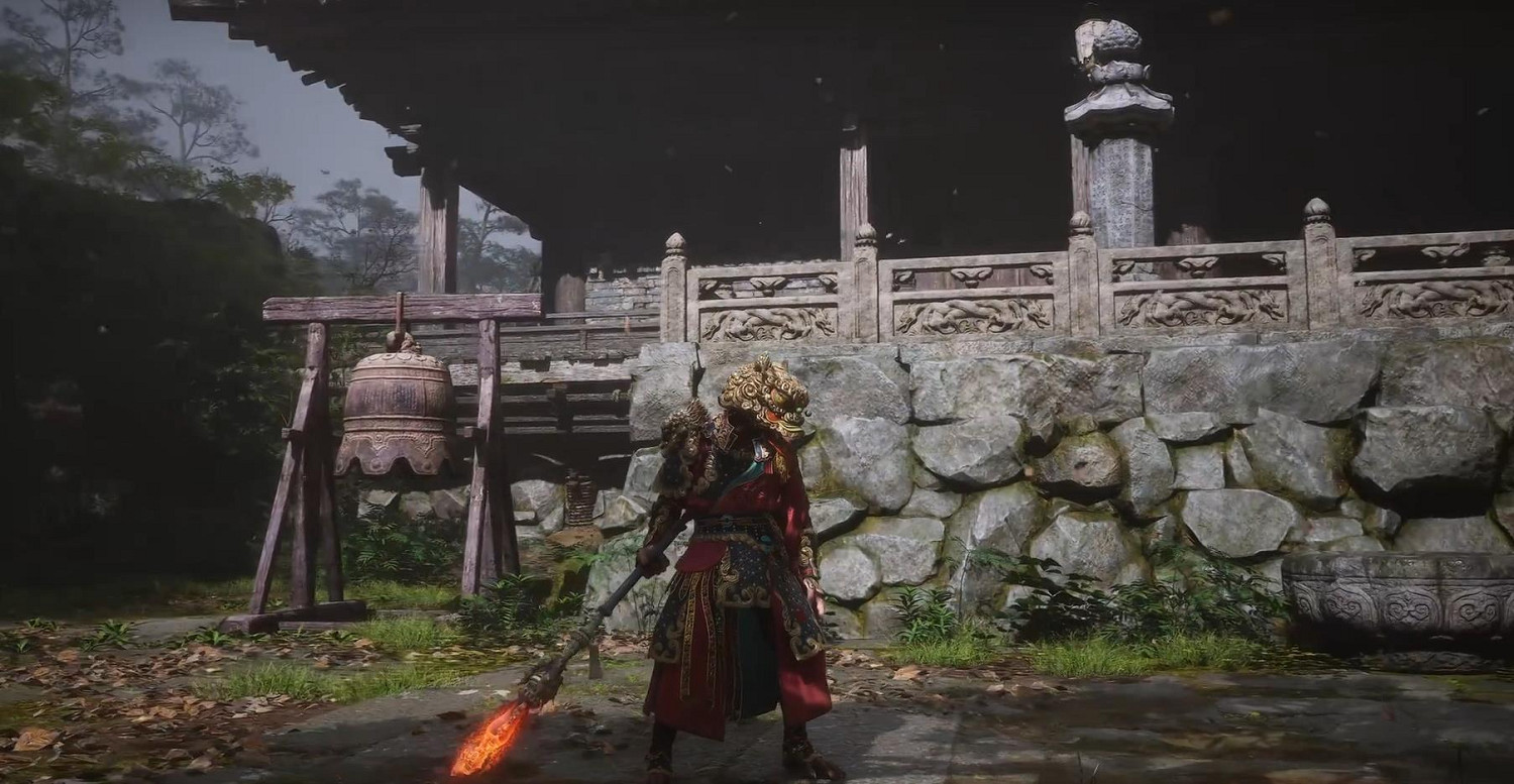 《黑神話悟空》新掛披“彩金套裝”高清截圖:細節拉滿! 《黑神話悟空》新掛披“彩金套裝”高清截圖:細節拉滿!