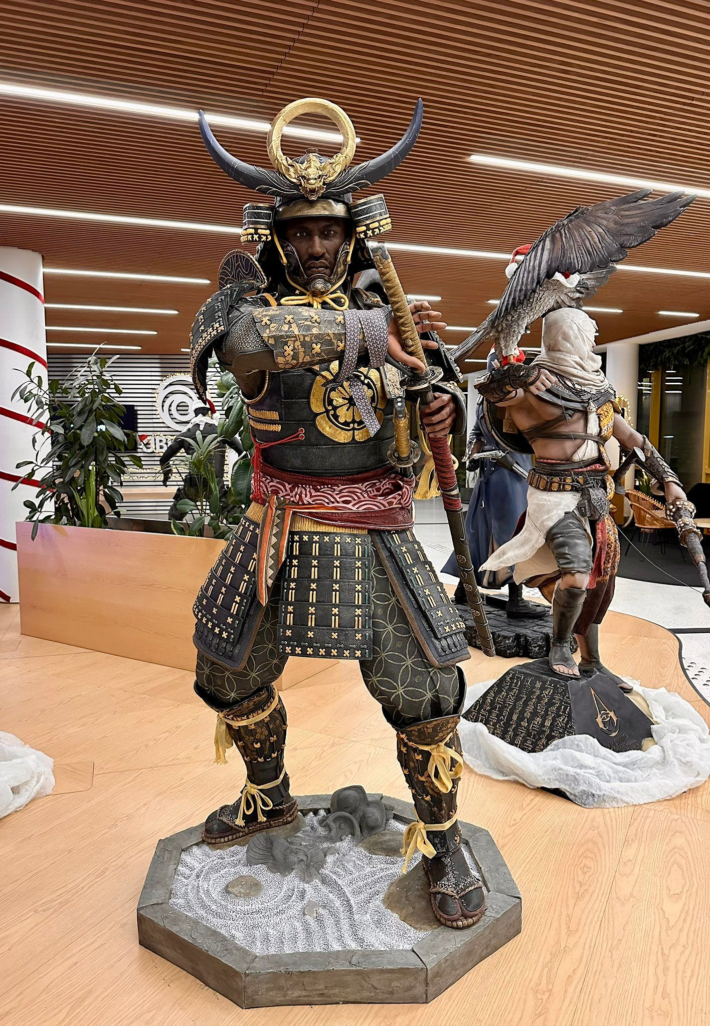 《刺客教條:影》男主彌助雕像曝光 眼神堅毅充滿殺氣 《刺客教條:影》男主彌助雕像曝光 眼神堅毅充滿殺氣