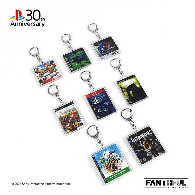 FANTHFUL出品 PlayStation 30周年官方正版授權系列周邊 FANTHFUL出品 PlayStation 30周年官方正版授權系列周邊