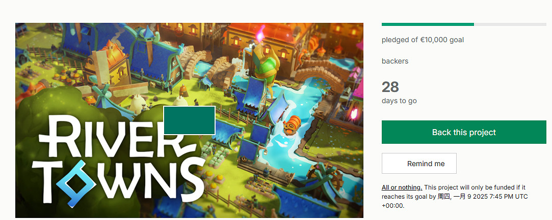 《河畔小鎮》眾籌開啟 城鎮建設策略解謎 《河畔小鎮》眾籌開啟 城鎮建設策略解謎