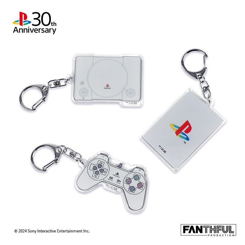 FANTHFUL出品 PlayStation 30周年官方正版授權系列周邊 FANTHFUL出品 PlayStation 30周年官方正版授權系列周邊