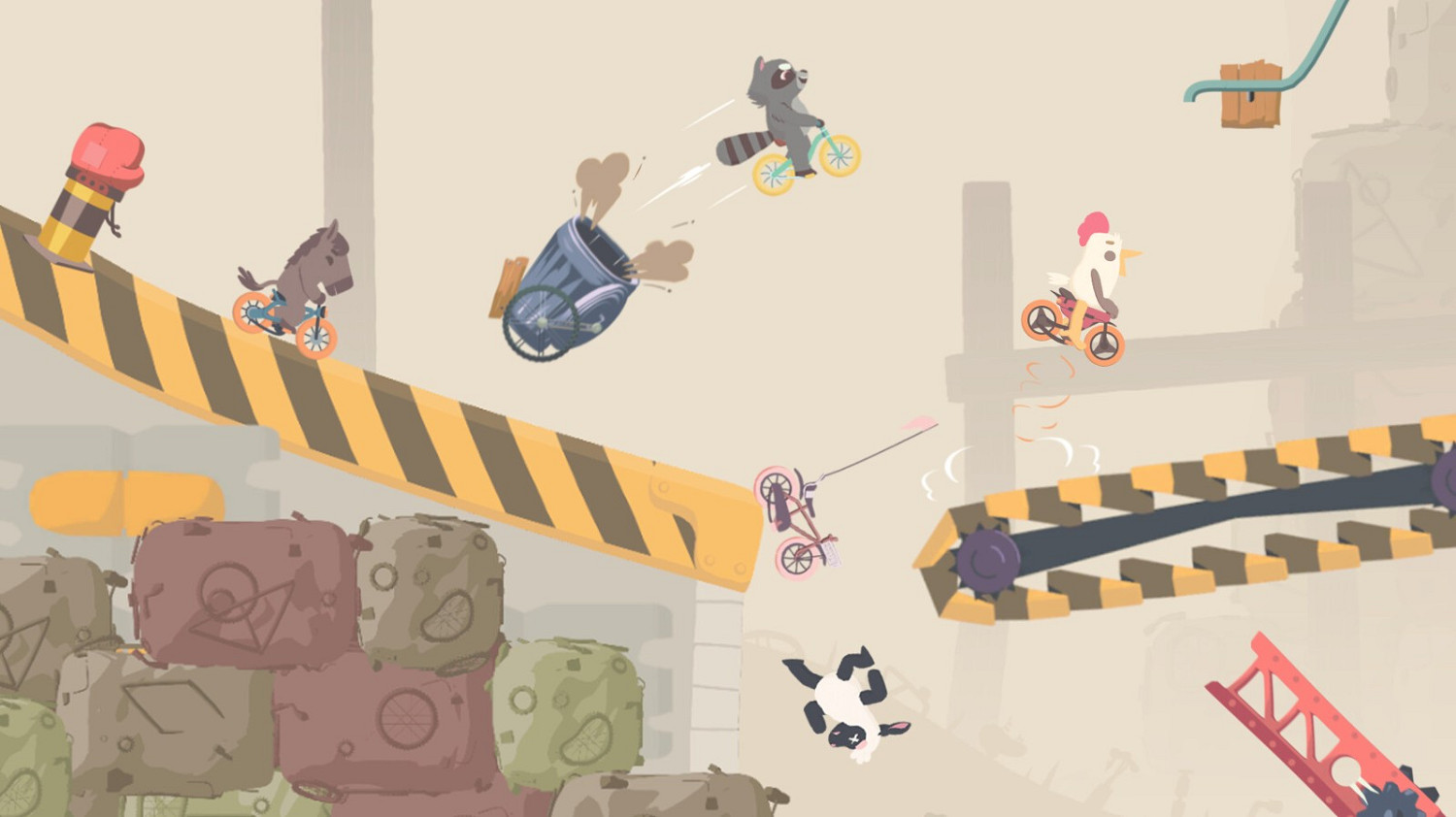 競速派對遊戲《Ultimate Sheep Raccoon》Steam頁面 明年發售