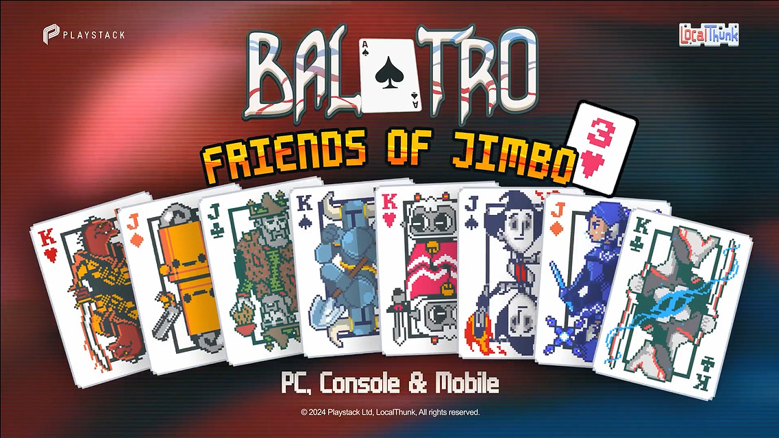 《小醜牌》免費更新“Friends of Jimbo”上線！