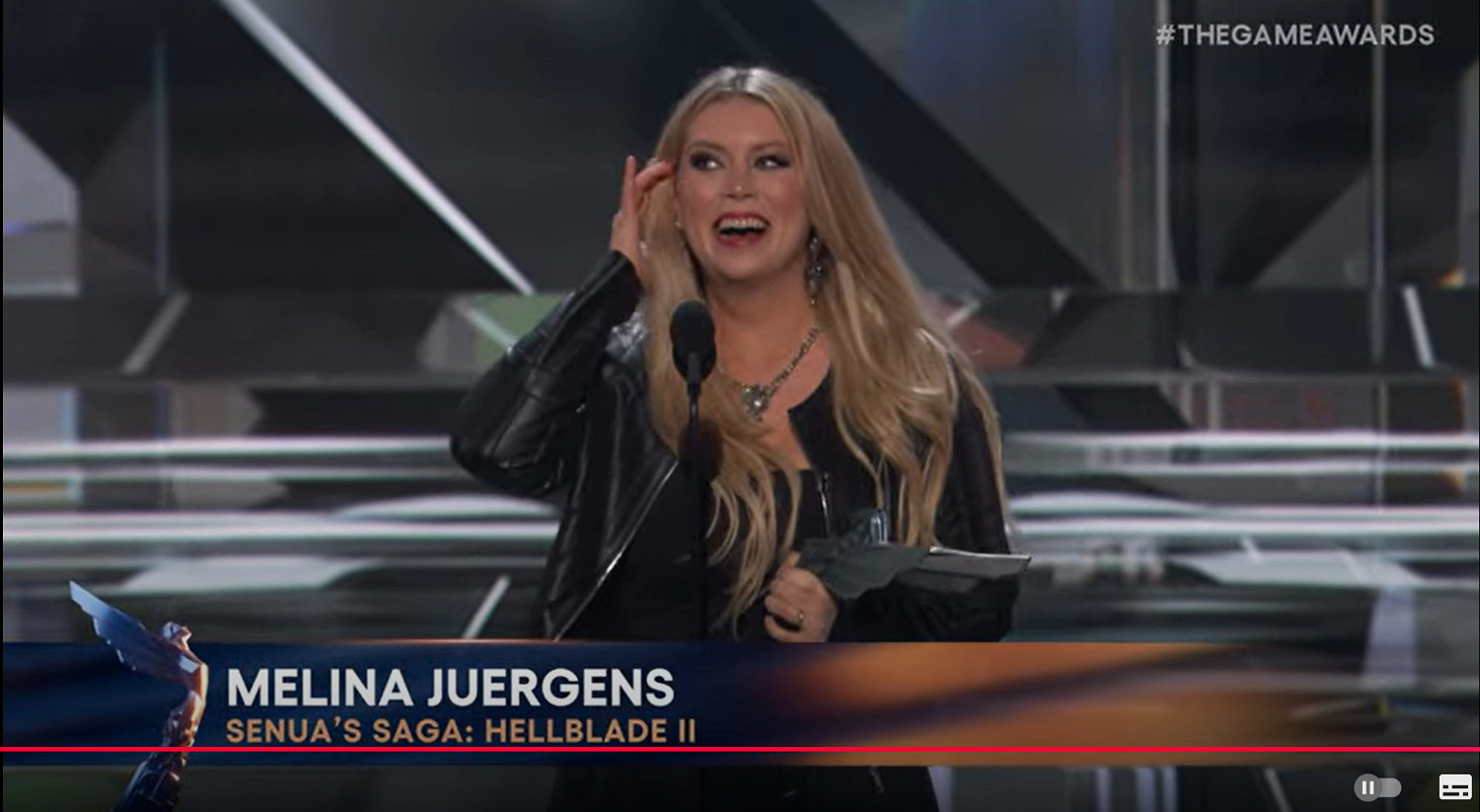 TGA 2024:《地獄之刃2》配音演員獲最佳演出 TGA 2024:《地獄之刃2》配音演員獲最佳演出