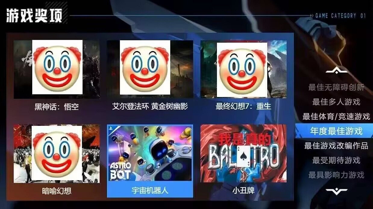 年度最佳是黑神話、黃金樹還是最終幻想7重生?TGA:還是 年度最佳是黑神話、黃金樹還是最終幻想7重生?TGA:還是