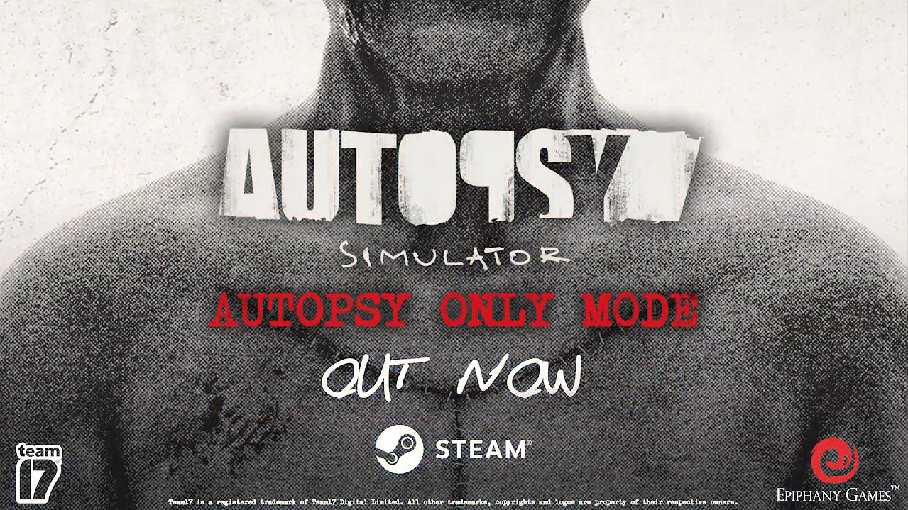 《驗屍模擬器》免費更新“僅驗屍模式”正式上線! 《驗屍模擬器》免費更新“僅驗屍模式”正式上線!