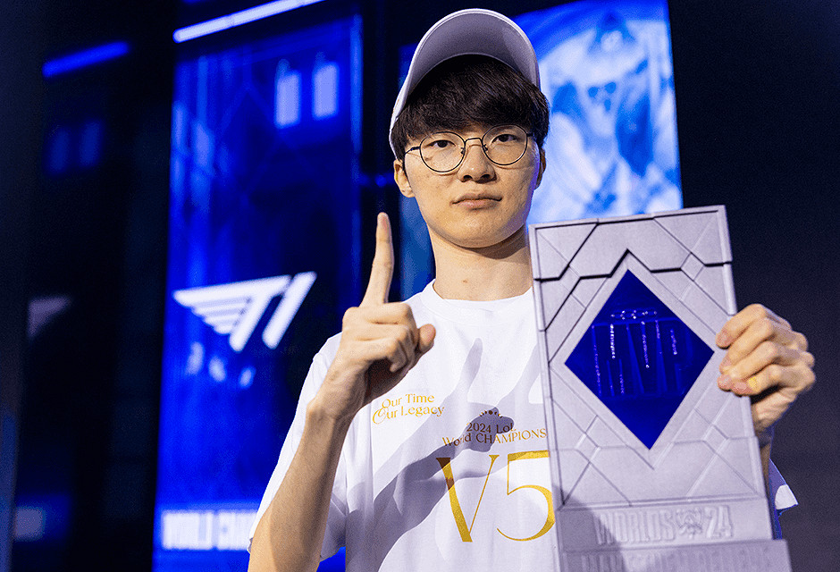 TGA24:《英雄聯盟》活最佳電競獎 Faker攜T1獲獎! TGA24:《英雄聯盟》活最佳電競獎 Faker攜T1獲獎!