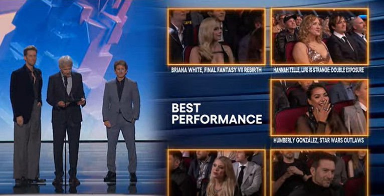 TGA24：TGA最佳演出獎公布：《地獄之刃2》演員獲獎