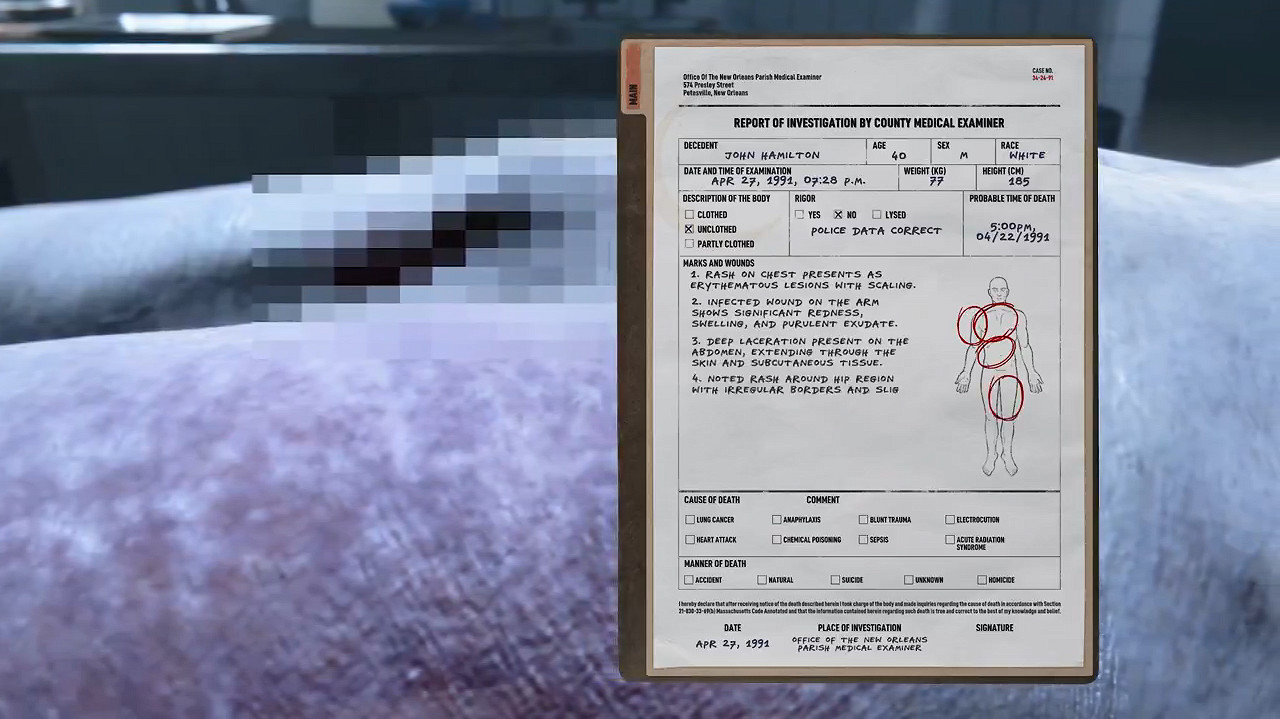 《驗屍模擬器》免費更新“僅驗屍模式”正式上線! 《驗屍模擬器》免費更新“僅驗屍模式”正式上線!