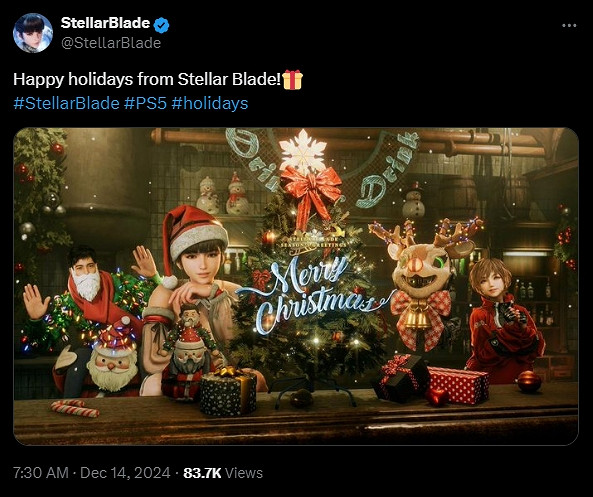 提前過節！《劍星》官方：大家聖誕快樂!節日賀圖公開