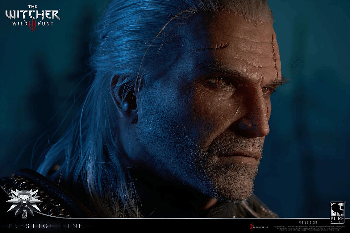 《巫師3》傑洛特1/2超逼真手辦公開!售價2.5w人民幣 《巫師3》傑洛特1/2超逼真手辦公開!售價2.5w人民幣