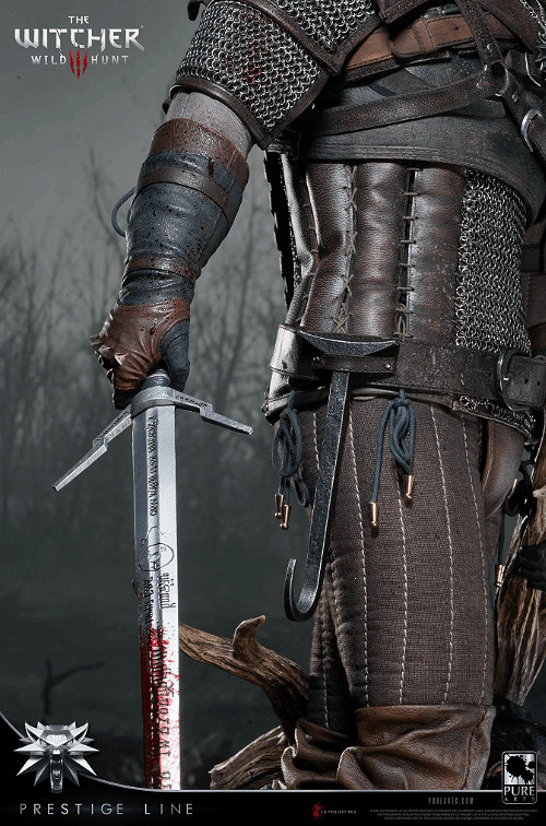 《巫師3》傑洛特1/2超逼真手辦公開!售價2.5w人民幣 《巫師3》傑洛特1/2超逼真手辦公開!售價2.5w人民幣