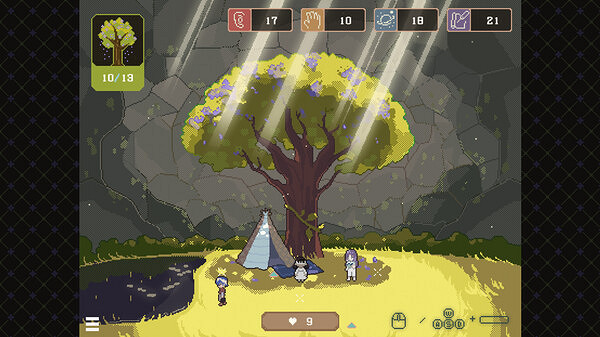 探索養成類文字冒險遊戲《慰藉之庭》Steam頁面開放！