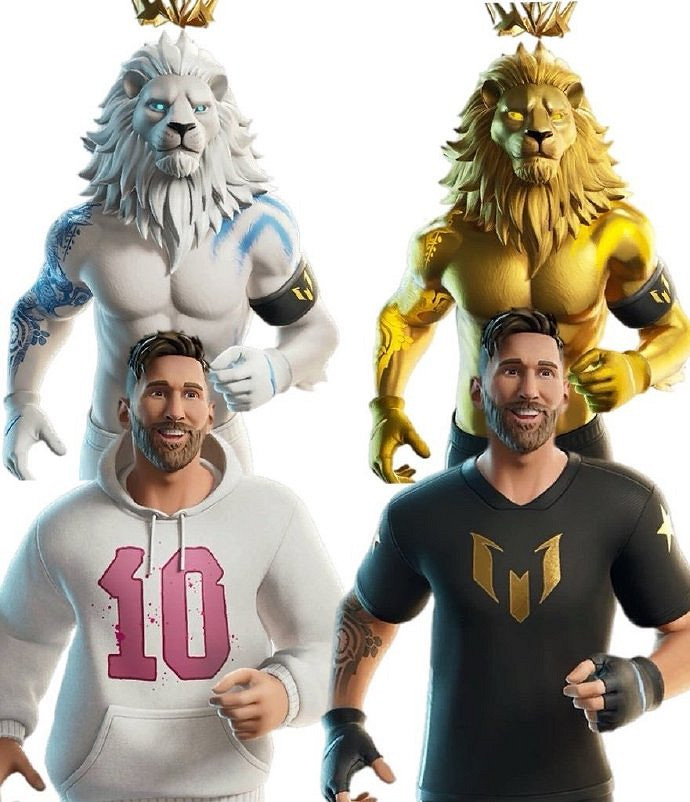 梅西正式登陸《堡壘之夜》 獅子主題皮膚可召喚山羊 梅西正式登陸《堡壘之夜》 獅子主題皮膚可召喚山羊