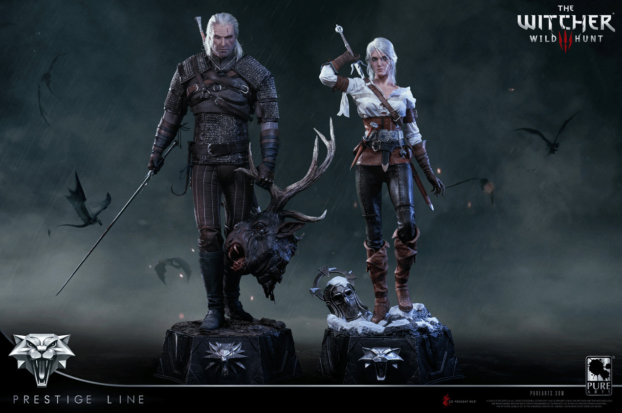 《巫師3》傑洛特1/2超逼真手辦公開!售價2.5w人民幣 《巫師3》傑洛特1/2超逼真手辦公開!售價2.5w人民幣