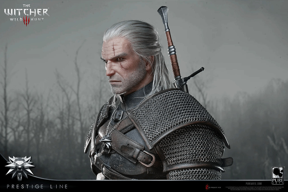 《巫師3》傑洛特1/2超逼真手辦公開!售價2.5w人民幣 《巫師3》傑洛特1/2超逼真手辦公開!售價2.5w人民幣