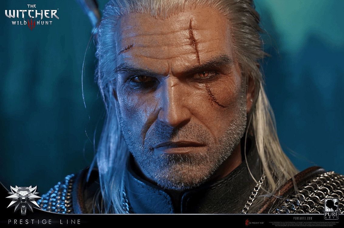 《巫師3》傑洛特1/2超逼真手辦公開!售價2.5w人民幣 《巫師3》傑洛特1/2超逼真手辦公開!售價2.5w人民幣