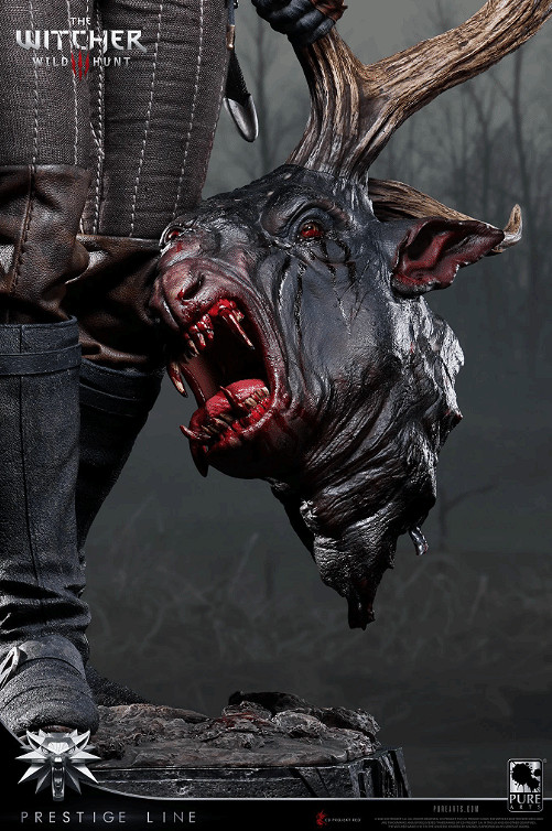 《巫師3》傑洛特1/2超逼真手辦公開!售價2.5w人民幣 《巫師3》傑洛特1/2超逼真手辦公開!售價2.5w人民幣