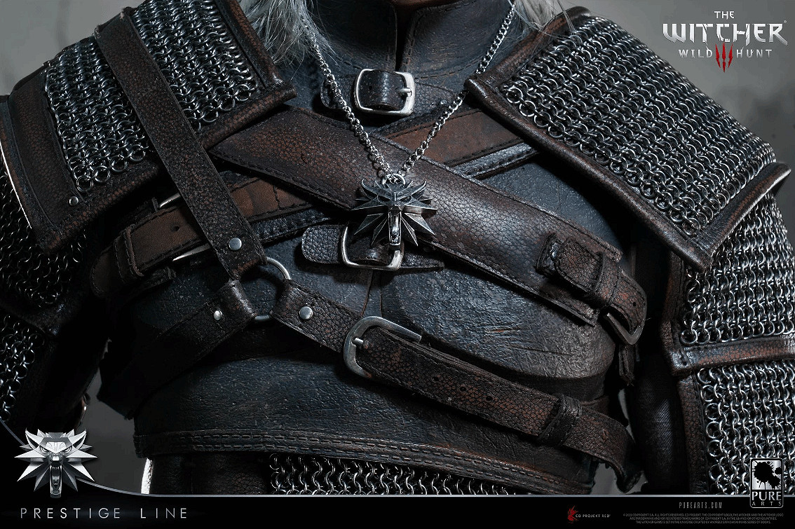 《巫師3》傑洛特1/2超逼真手辦公開!售價2.5w人民幣 《巫師3》傑洛特1/2超逼真手辦公開!售價2.5w人民幣