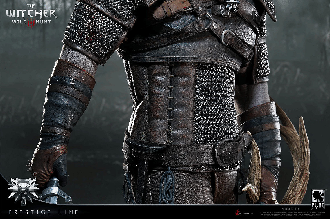 《巫師3》傑洛特1/2超逼真手辦公開!售價2.5w人民幣 《巫師3》傑洛特1/2超逼真手辦公開!售價2.5w人民幣