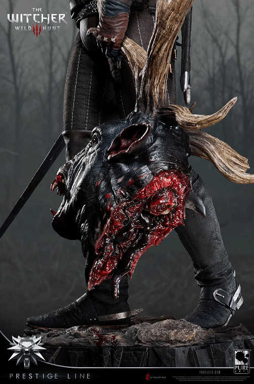 《巫師3》傑洛特1/2超逼真手辦公開!售價2.5w人民幣 《巫師3》傑洛特1/2超逼真手辦公開!售價2.5w人民幣