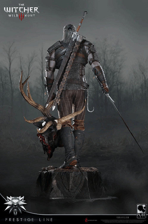 《巫師3》傑洛特1/2超逼真手辦公開!售價2.5w人民幣 《巫師3》傑洛特1/2超逼真手辦公開!售價2.5w人民幣