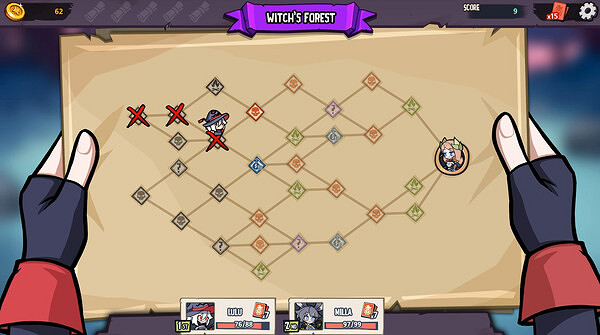 卡牌構建遊戲《魔女與學生會:卡牌之戰》登陸Steam! 卡牌構建遊戲《魔女與學生會:卡牌之戰》登陸Steam!