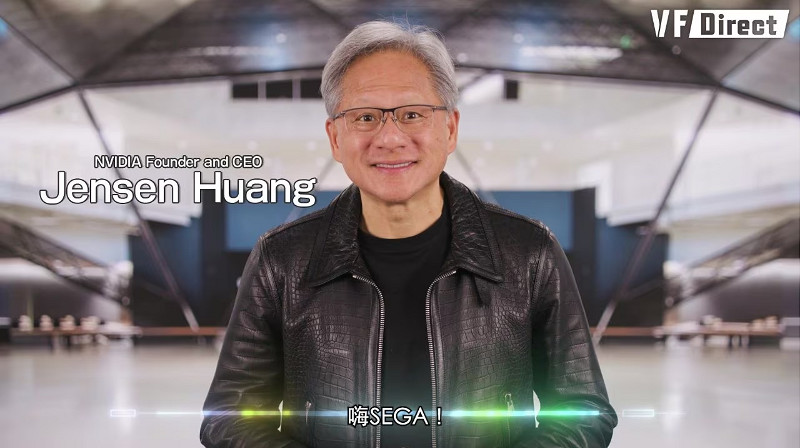 《VR格鬥》換Logo重新出發 NVIDIA 老黃親自上陣表達祝福 《VR格鬥》換Logo重新出發 NVIDIA 老黃親自上陣表達祝福