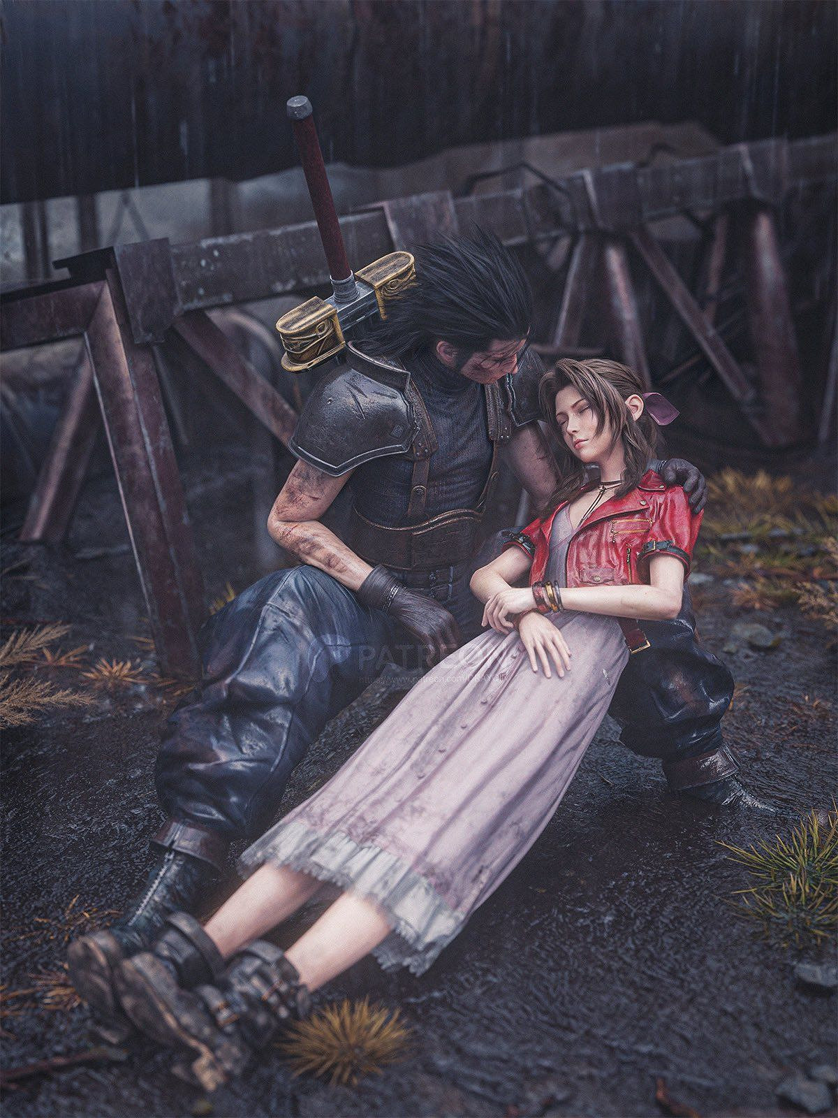 博主分享《最終幻想7》3D渲染美圖:蒂法美豔動人! 博主分享《最終幻想7》3D渲染美圖:蒂法美豔動人!