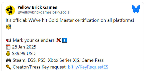 《永恒之鏈》今日官宣已送廠壓盤：明年1月28日發售！