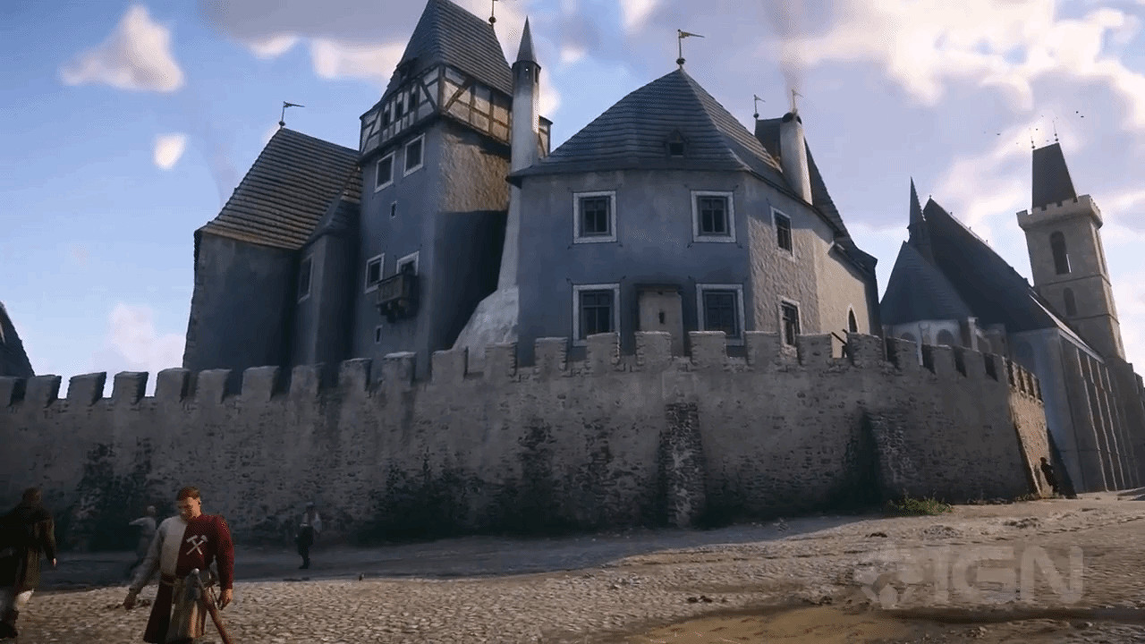 IGN《天國降臨: 救贖2》遊戲畫面VS現實 中歐小鎮歡迎你！