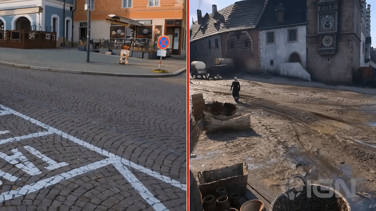 IGN《天國降臨: 救贖2》遊戲畫面VS現實 中歐小鎮歡迎你！