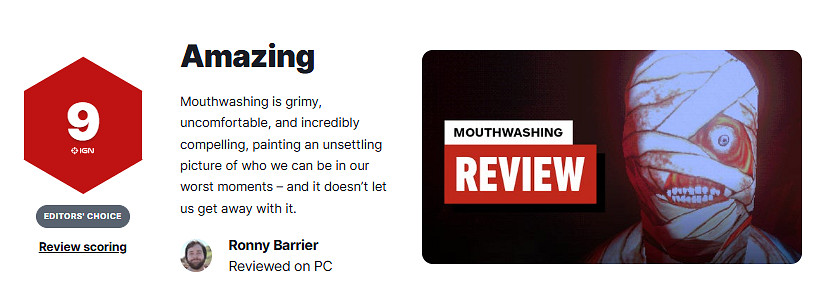 《緘默禍運》IGN 9分:最糟糕時展示最不安的畫面! 《緘默禍運》IGN 9分:最糟糕時展示最不安的畫面!