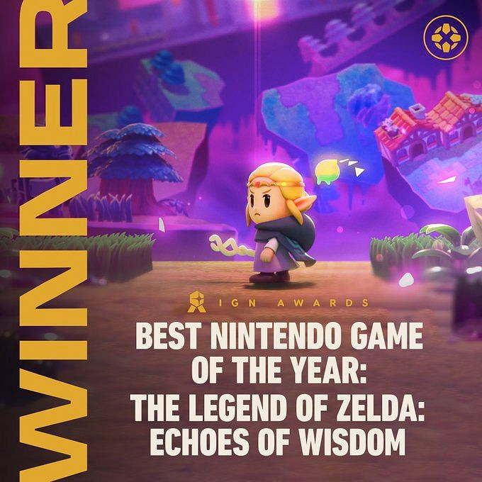 IGN年度最佳任天堂遊戲:《智慧的再現》奪得桂冠! IGN年度最佳任天堂遊戲:《智慧的再現》奪得桂冠!