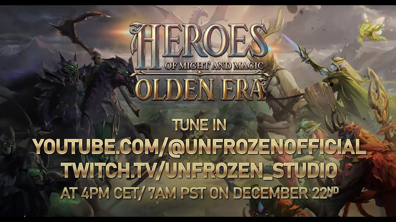 《魔法門之英雄無敵:上古紀元》12月22日舉行直播 官方宣傳重大公告 《魔法門之英雄無敵:上古紀元》12月22日舉行直播 官方宣傳重大公告