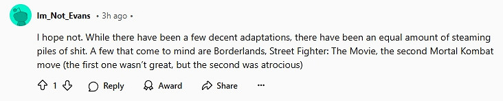 玩家熱議：遊戲改編成電影將來有可能成為未來熱潮？