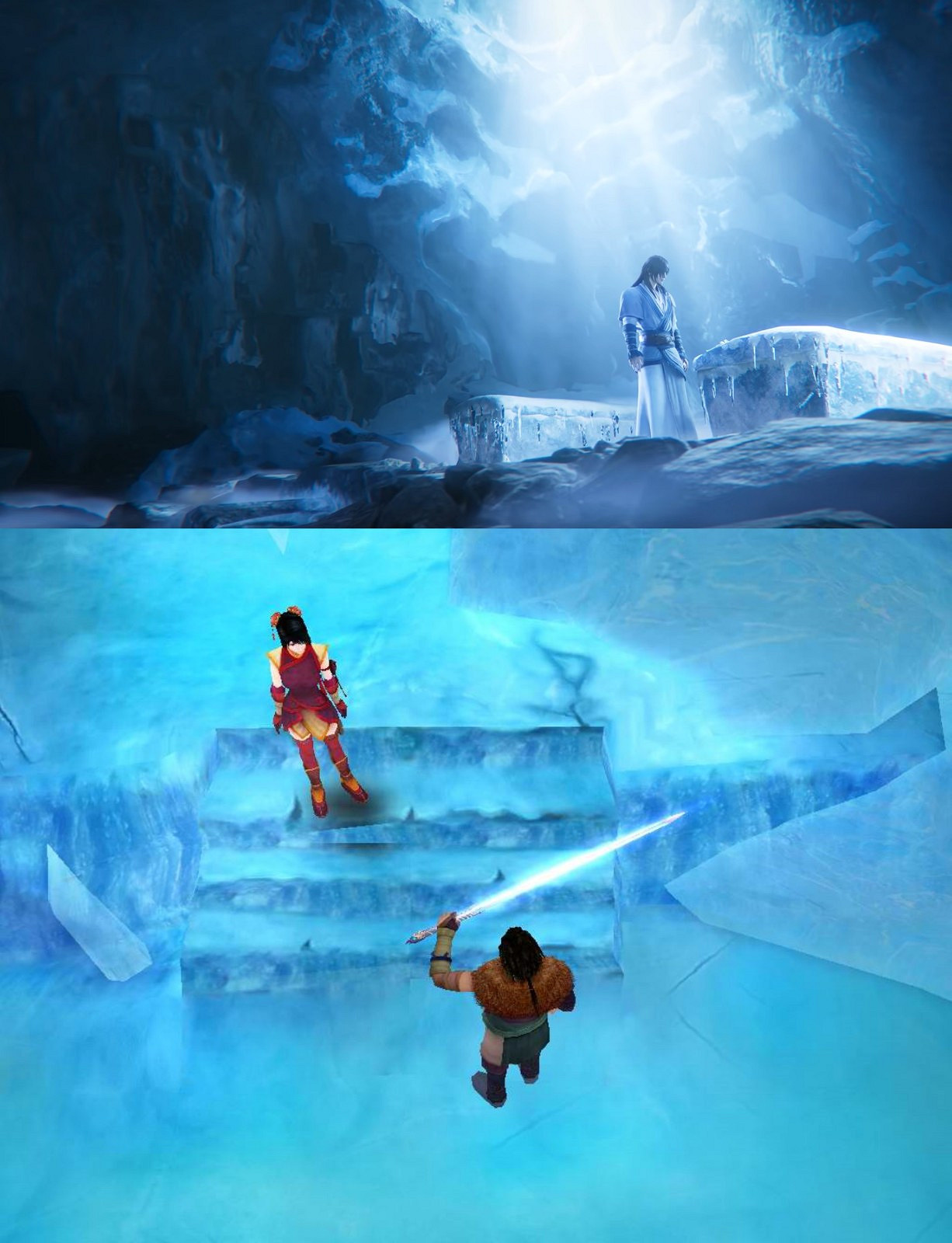 《仙劍奇俠傳四》重製版與原版對比:場景更加豐富! 《仙劍奇俠傳四》重製版與原版對比:場景更加豐富!