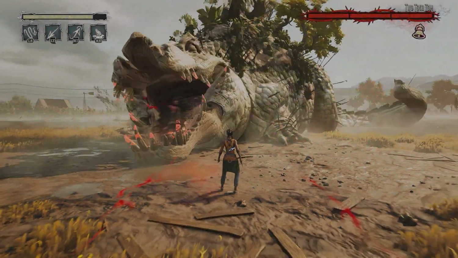 《午夜之南》曝新實機短片 沼澤激戰巨大凶猛鱷魚！