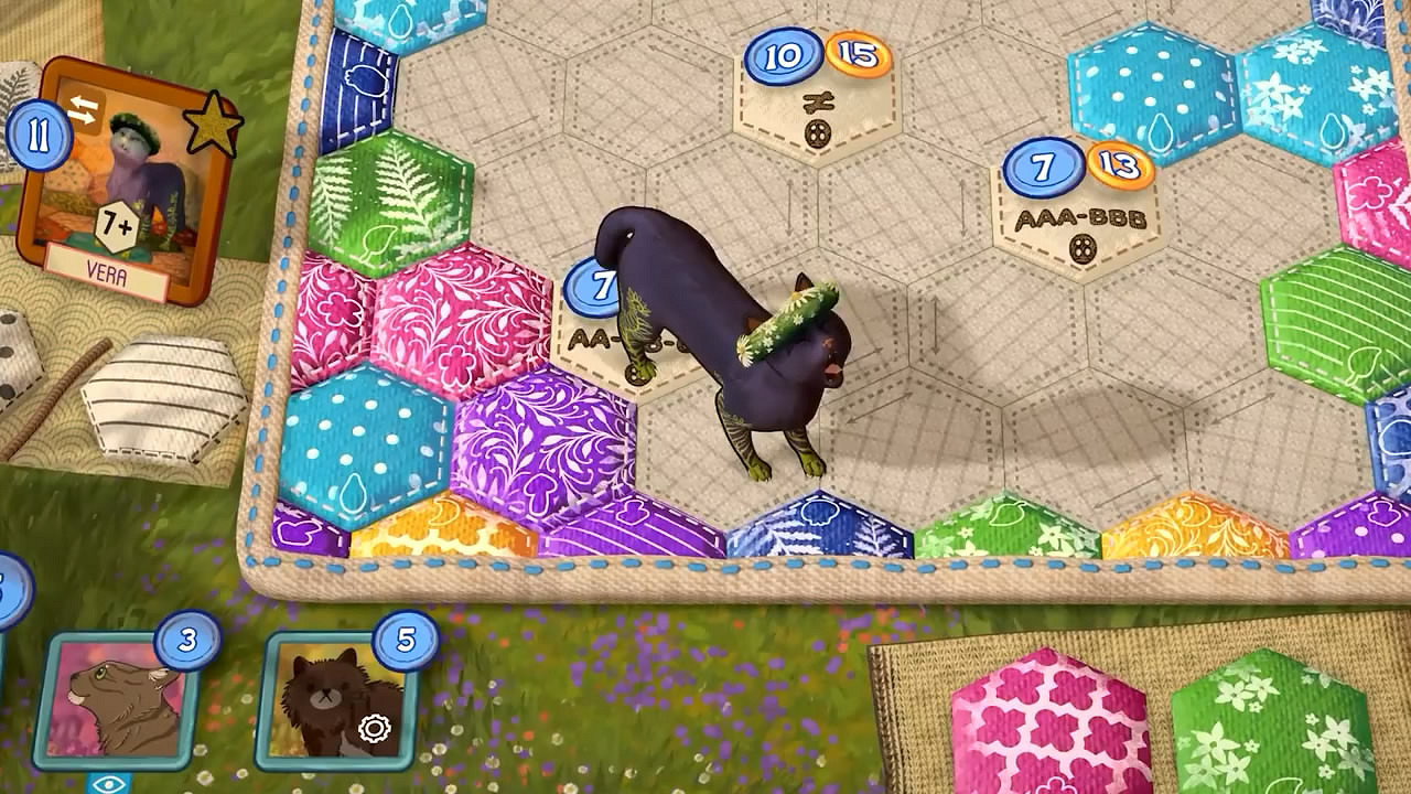 休閒益智遊戲《貓與花毯》Switch發售!宣傳片公布 休閒益智遊戲《貓與花毯》Switch發售!宣傳片公布