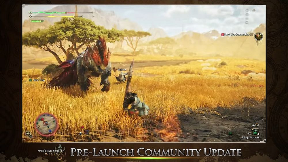 《魔物獵人:荒野》效能革新 武器調整及社群優化 《魔物獵人:荒野》效能革新 武器調整及社群優化