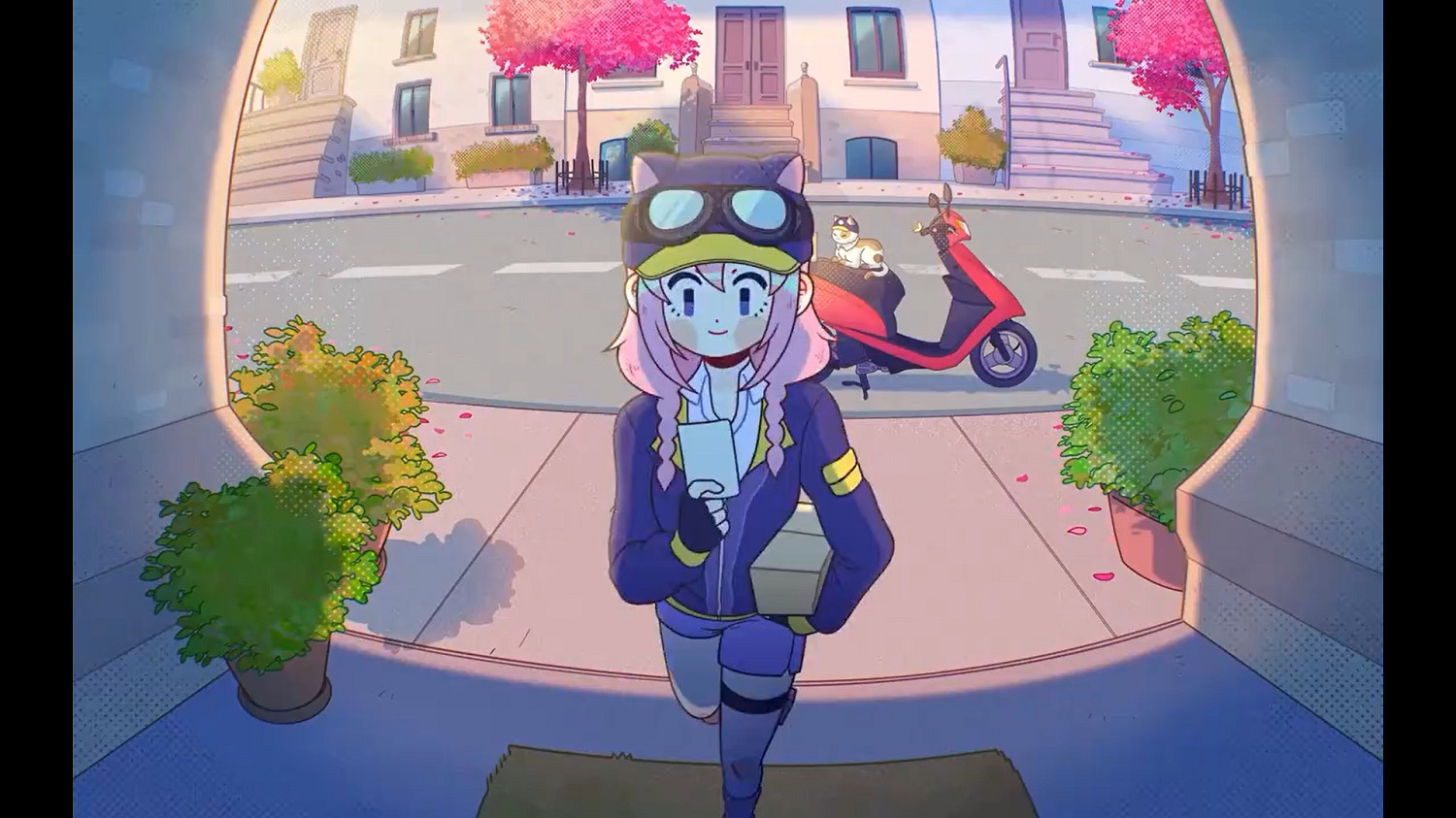 Steam看板娘快遞女孩有啟動動畫了!獻給所有社區玩家