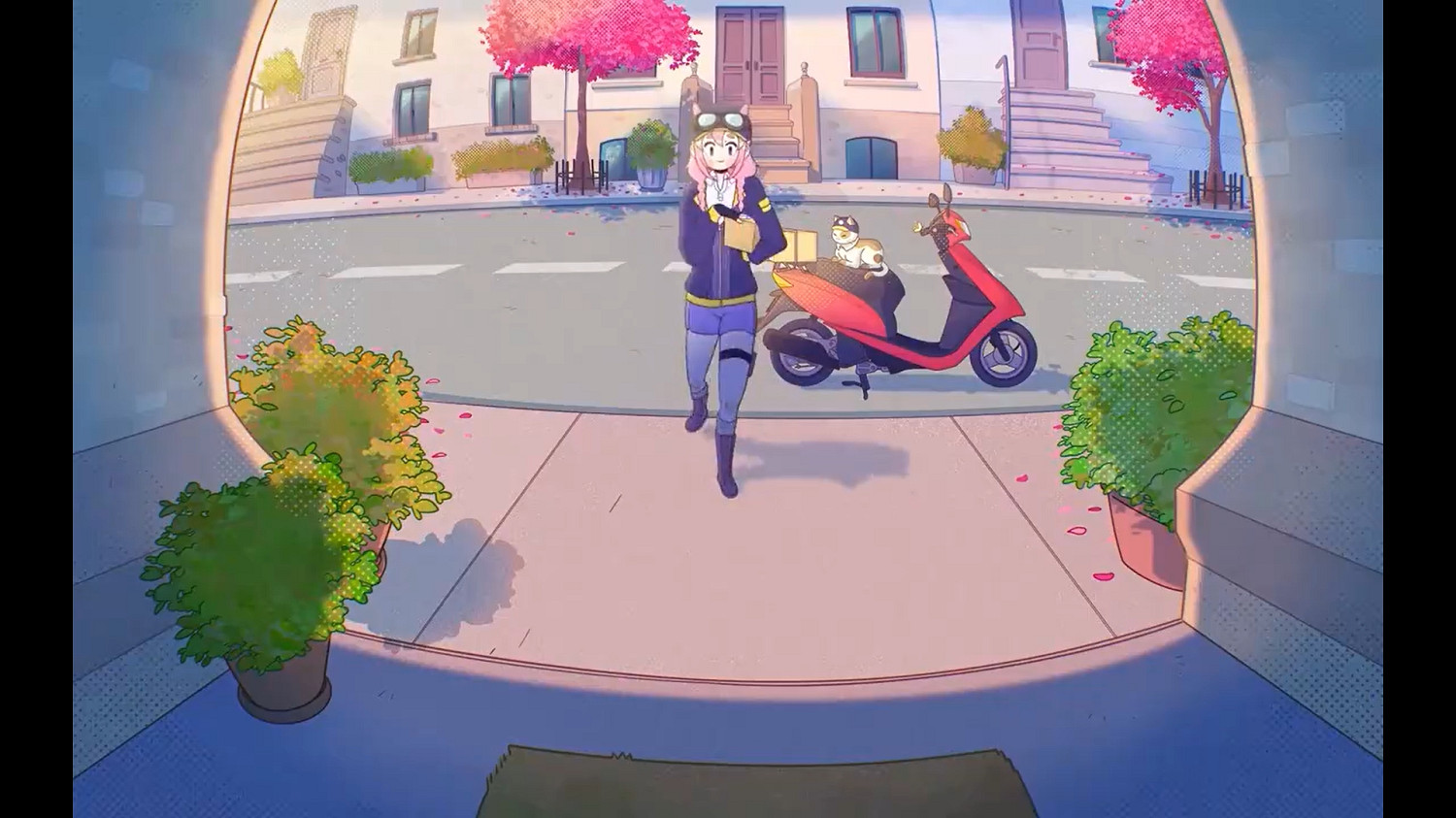 Steam看板娘快遞女孩有啟動動畫了!獻給所有社區玩家