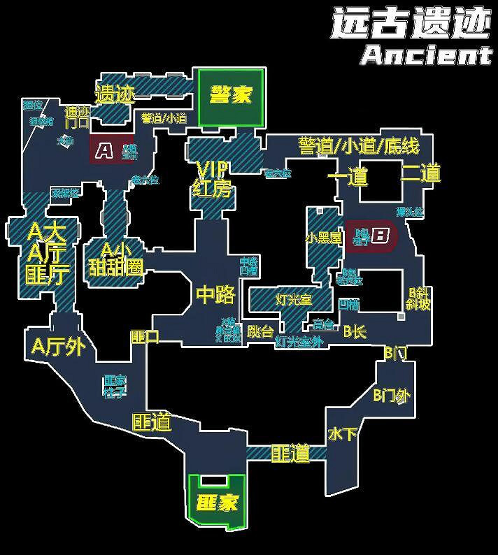 《CS2》現役地圖介紹