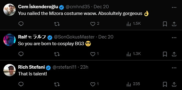 美女Coser完美腰臀比 超絕還原《博德3》人物角色! 美女Coser完美腰臀比 超絕還原《博德3》人物角色!