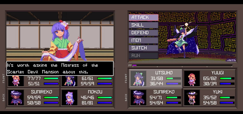 車萬人原地起飛 東方二創+致敬真女神轉生的DRPG 僅3塊 車萬人原地起飛 東方二創+致敬真女神轉生的DRPG 僅3塊