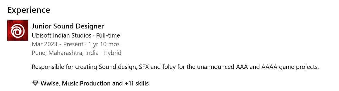 育碧印度分部疑似在開發全新AAA與AAAA級別遊戲 育碧印度分部疑似在開發全新AAA與AAAA級別遊戲