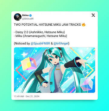 初音未來等V家歌手將登陸《堡壘之夜》音樂節獻唱 初音未來等V家歌手將登陸《堡壘之夜》音樂節獻唱