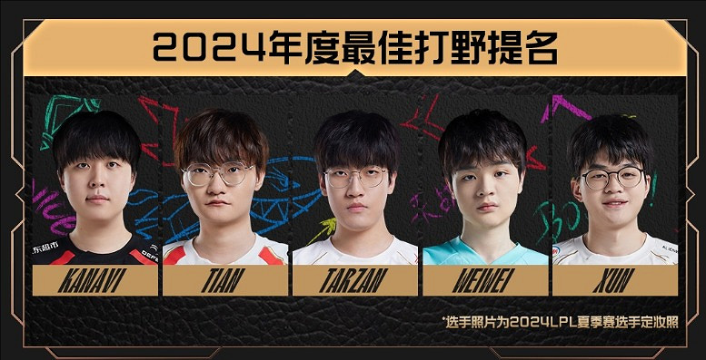 《英雄聯盟》2024LPL年度最佳陣容一覽 《英雄聯盟》2024LPL年度最佳陣容一覽
