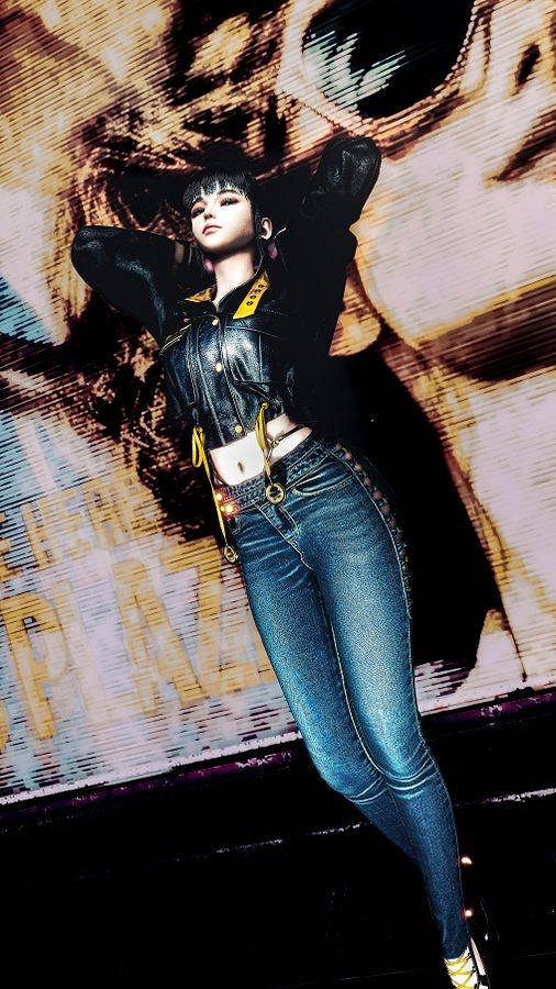 《劍星》拍照模式：蕾絲衣+聖誕服裝讓角色的身材更加完美